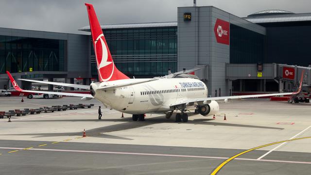 TC-JHV:Boeing 737-800:Turkish Airlines